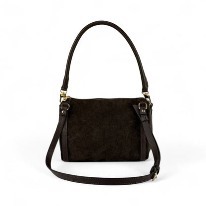 Borsa ICONA - Camoscio e pelle in Borse - EmilyHu LOVE