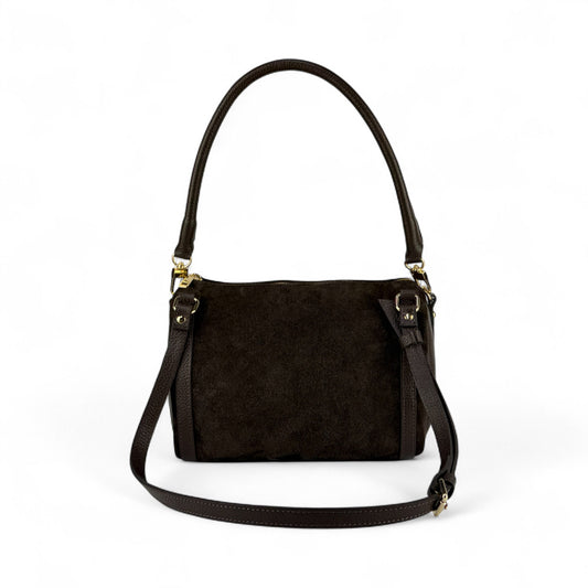 Borsa ICONA - Camoscio e pelle in Borse - EmilyHu LOVE