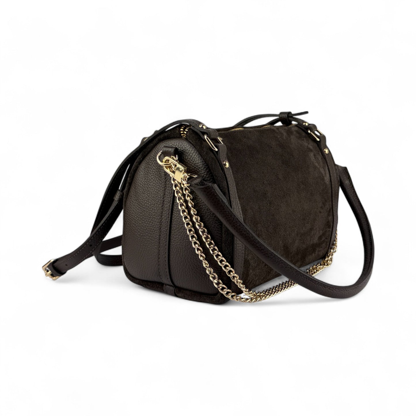 Borsa ICONA - Camoscio e pelle in Borse - EmilyHu LOVE