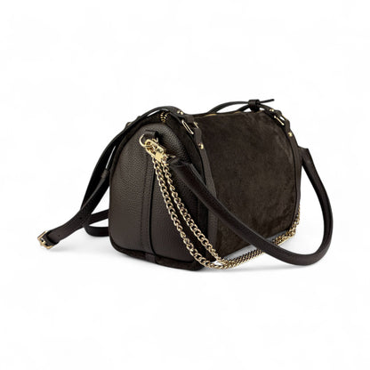 Borsa ICONA - Camoscio e pelle in Borse - EmilyHu LOVE