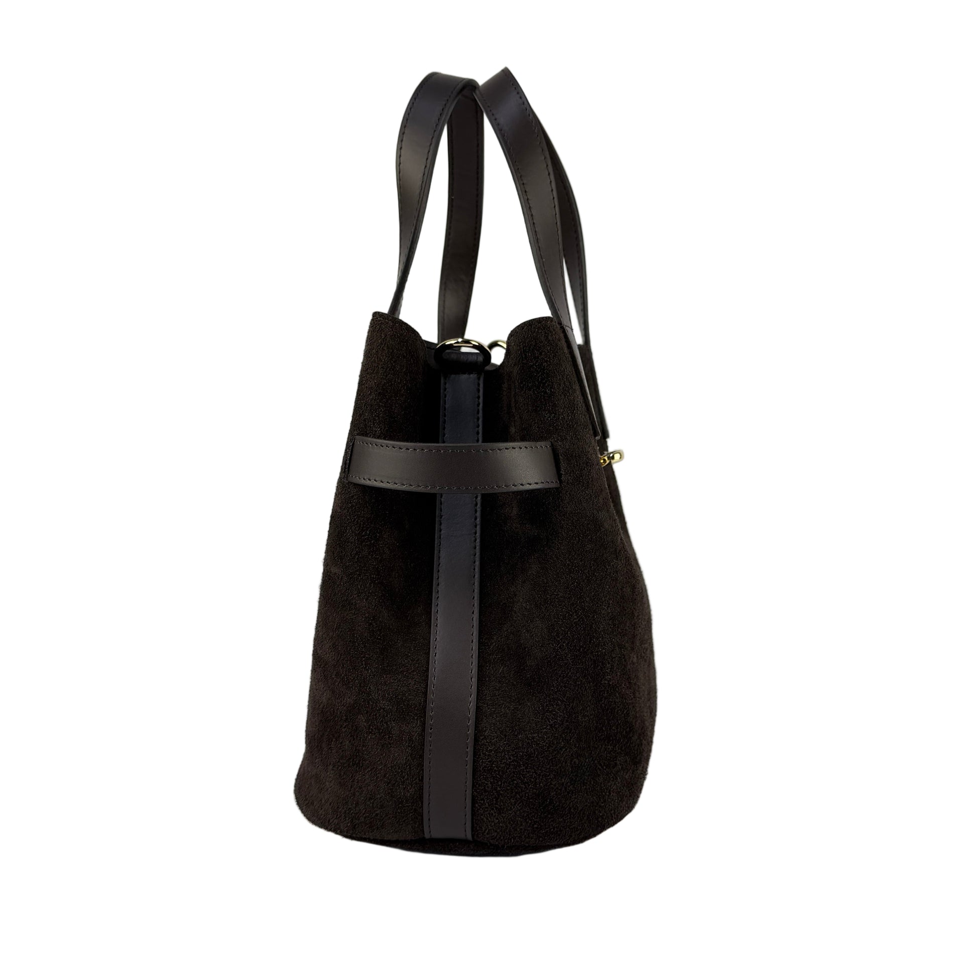 Borsa tote SILVIA - Camoscio e pelle in borsa tote - EmilyHu LOVE