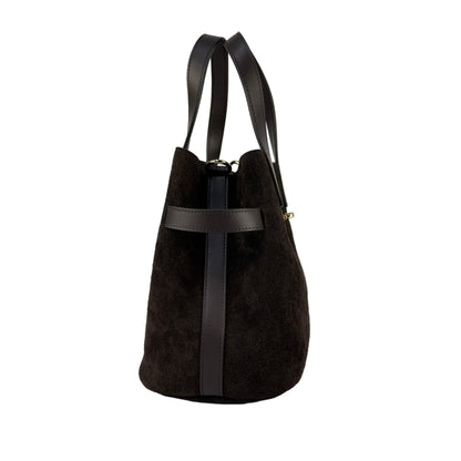 Borsa tote SILVIA - Camoscio e pelle in borsa tote - EmilyHu LOVE