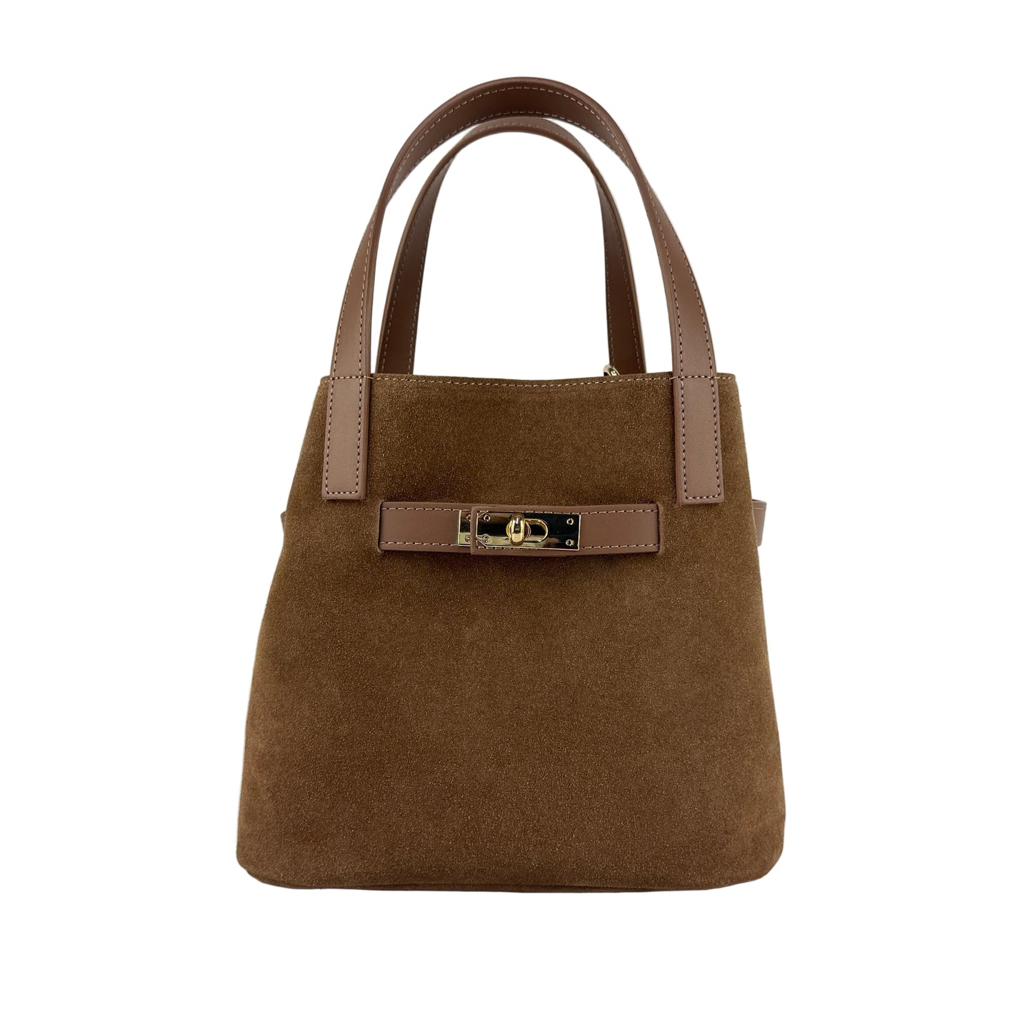 Borsa tote SILVIA - Camoscio e pelle in borsa tote - EmilyHu LOVE