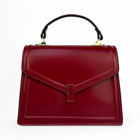 Borsa DIANA - Pelle liscia in borsa a mano - EmilyHu LOVE