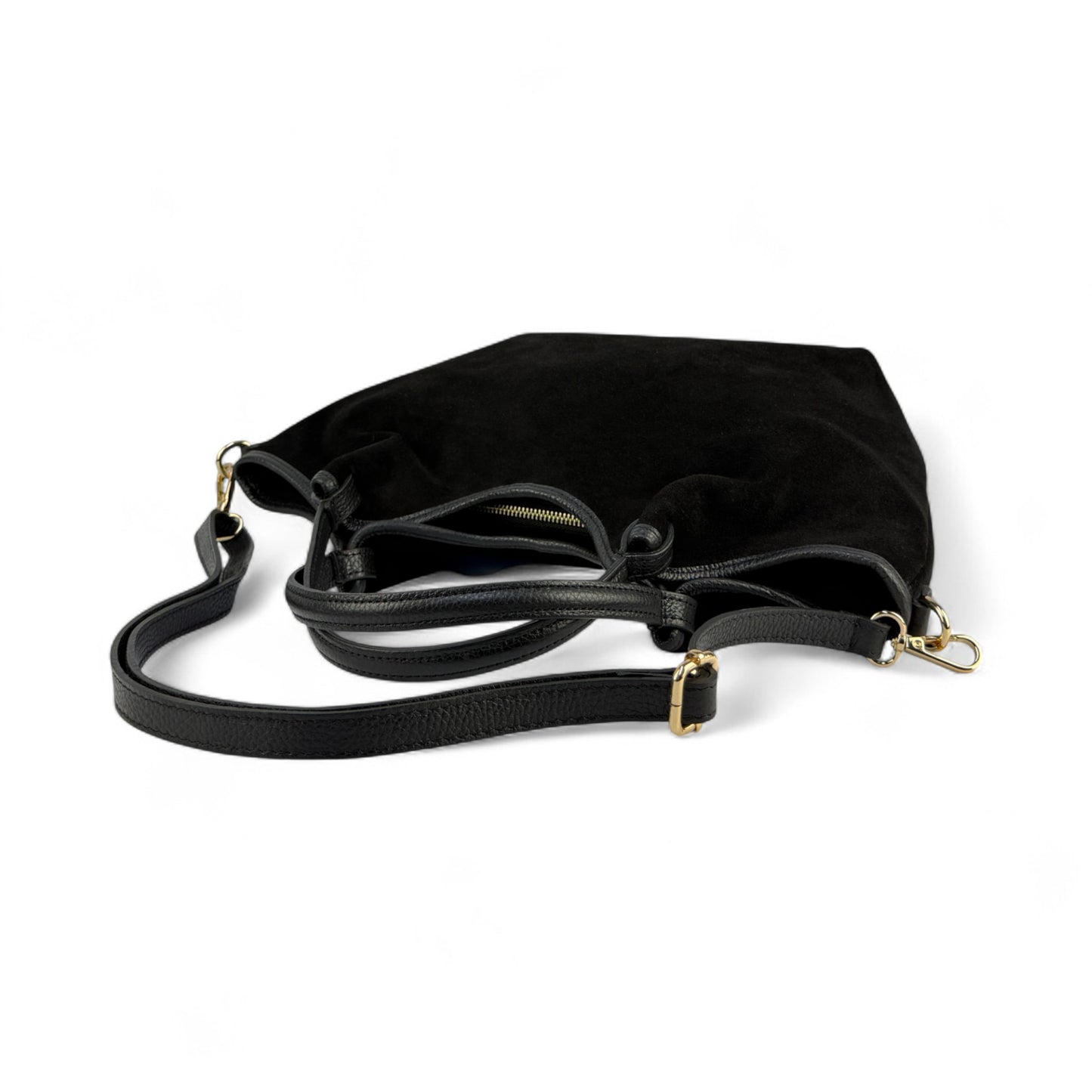 Borsa Hobo SIENNA - Camoscio in borsa a mano - EmilyHu LOVE