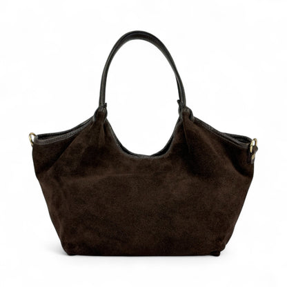 Borsa Hobo SIENNA - Camoscio in borsa a mano - EmilyHu LOVE