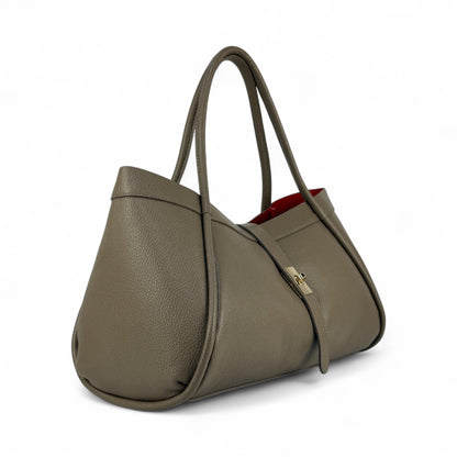 Borsa Tote CLARA - Pelle martellata in borsa a spalla - EmilyHu LOVE