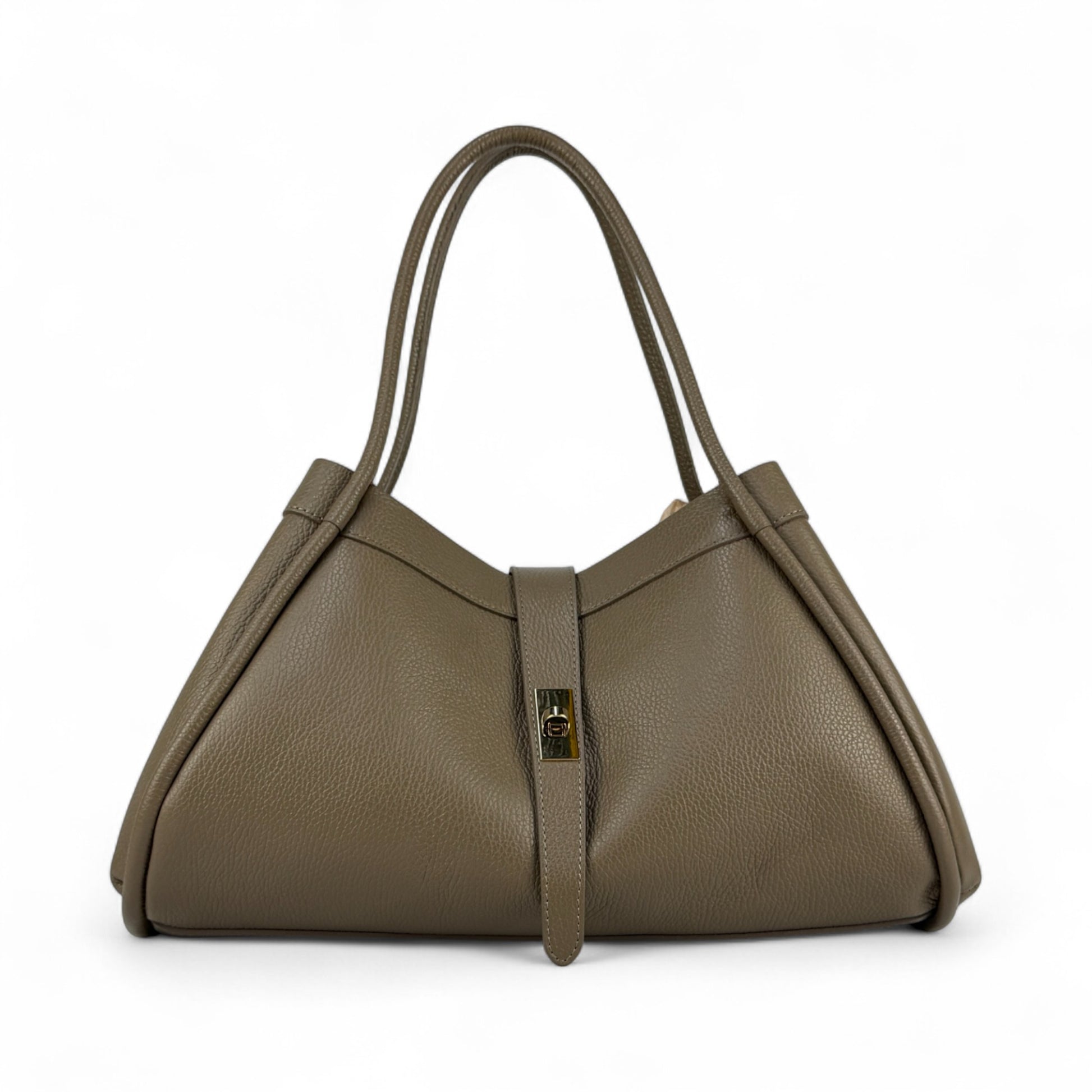 Borsa Tote CLARA - Pelle martellata in borsa a spalla - EmilyHu LOVE