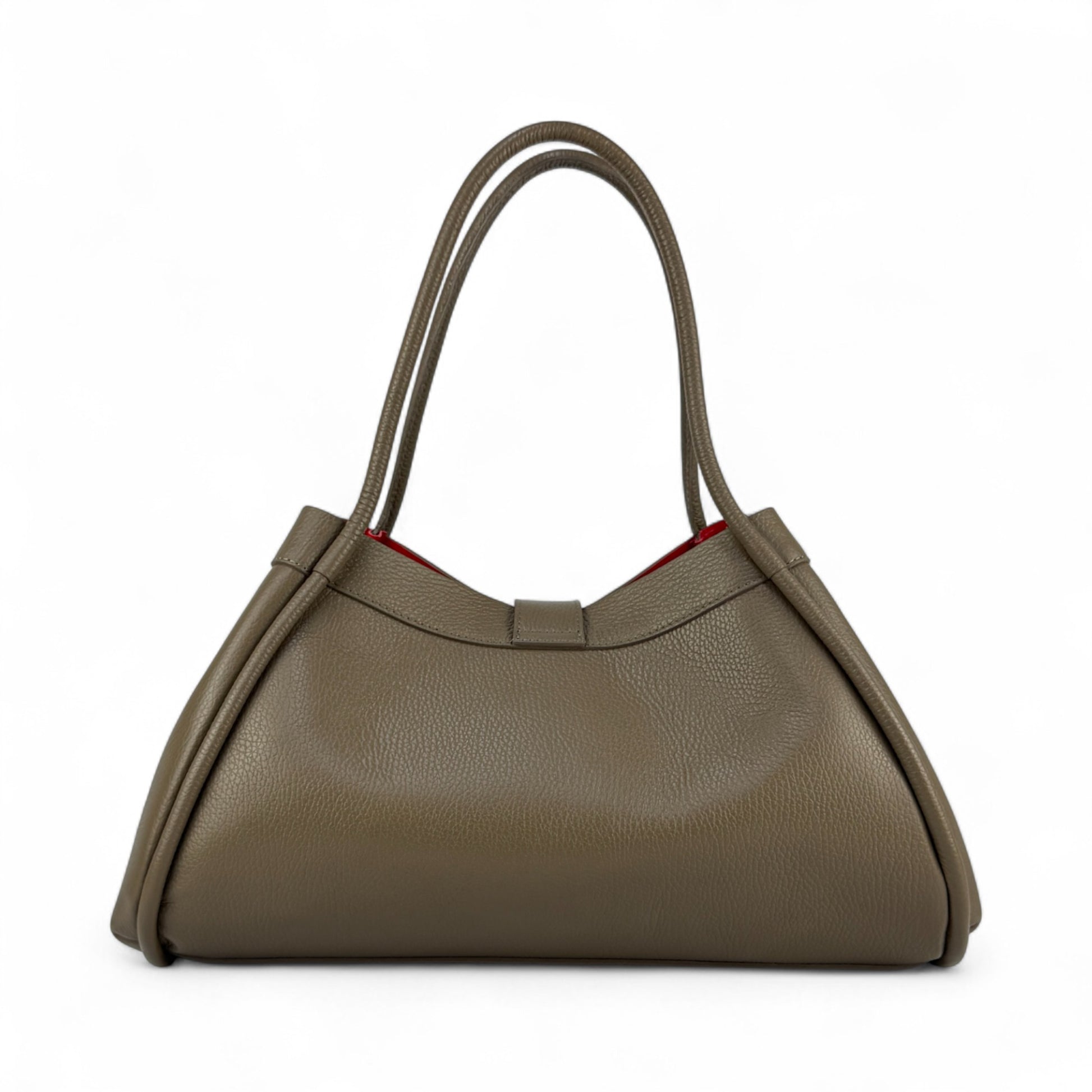 Borsa Tote CLARA - Pelle martellata in borsa a spalla - EmilyHu LOVE