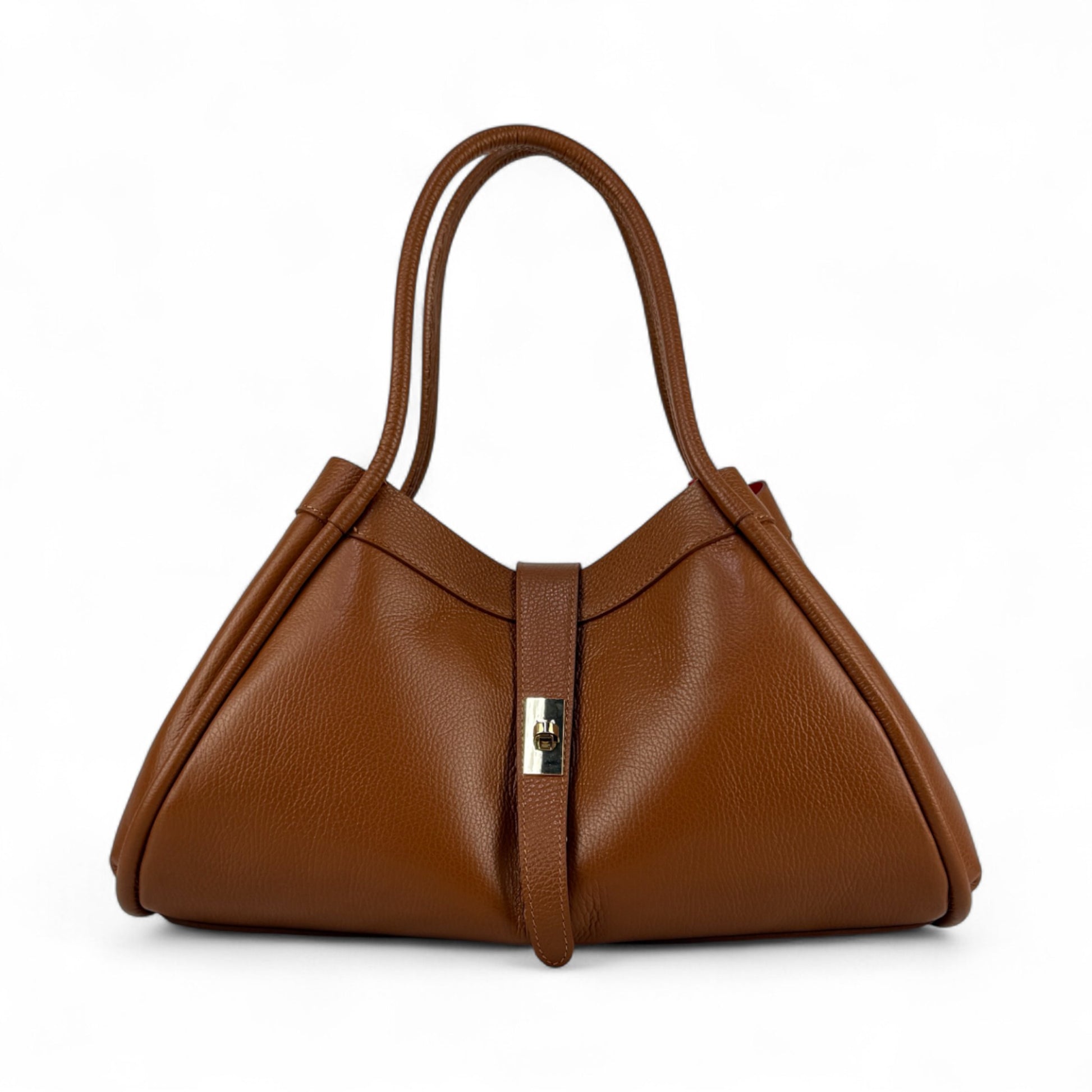 Borsa Tote CLARA - Pelle martellata in borsa a spalla - EmilyHu LOVE