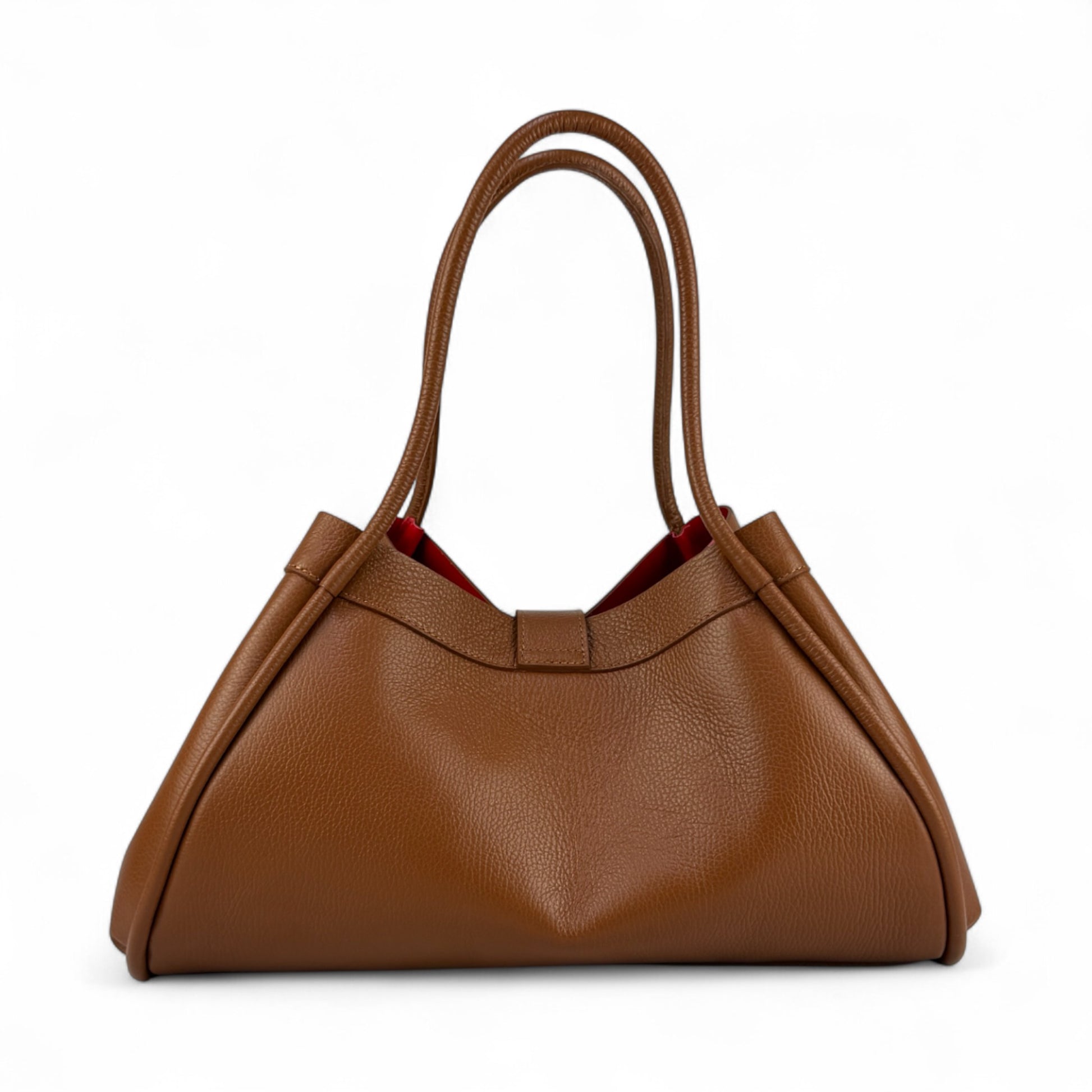 Borsa Tote CLARA - Pelle martellata in borsa a spalla - EmilyHu LOVE