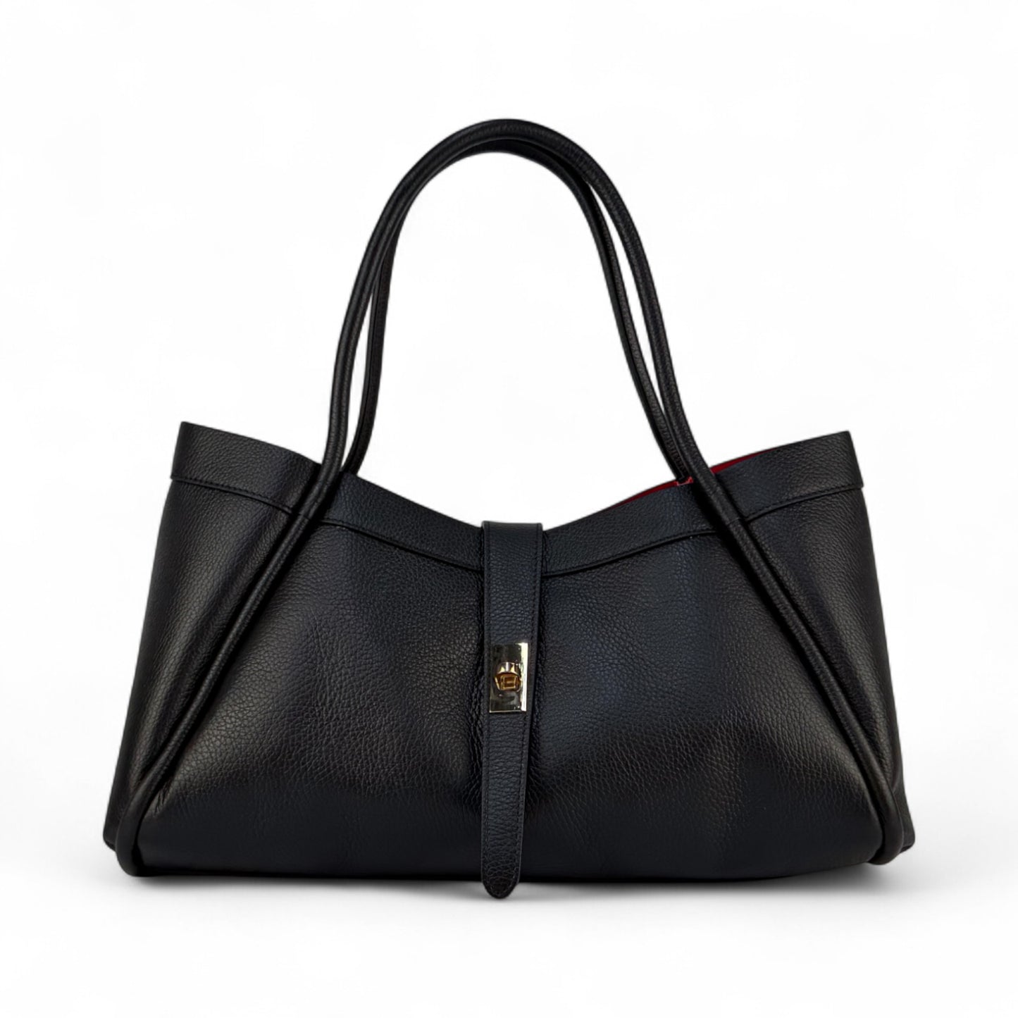 Borsa Tote CLARA - Pelle martellata in borsa a spalla - EmilyHu LOVE