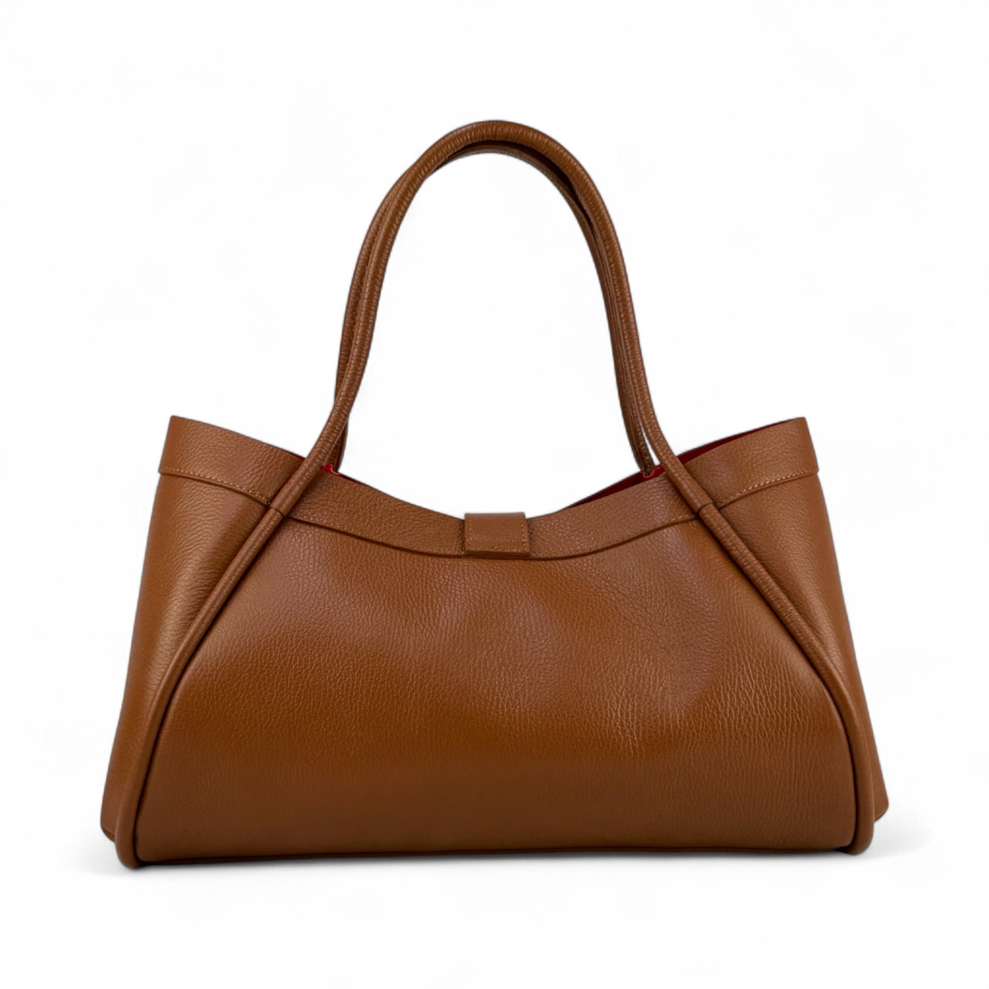 Borsa Tote CLARA - Pelle martellata in borsa a spalla - EmilyHu LOVE