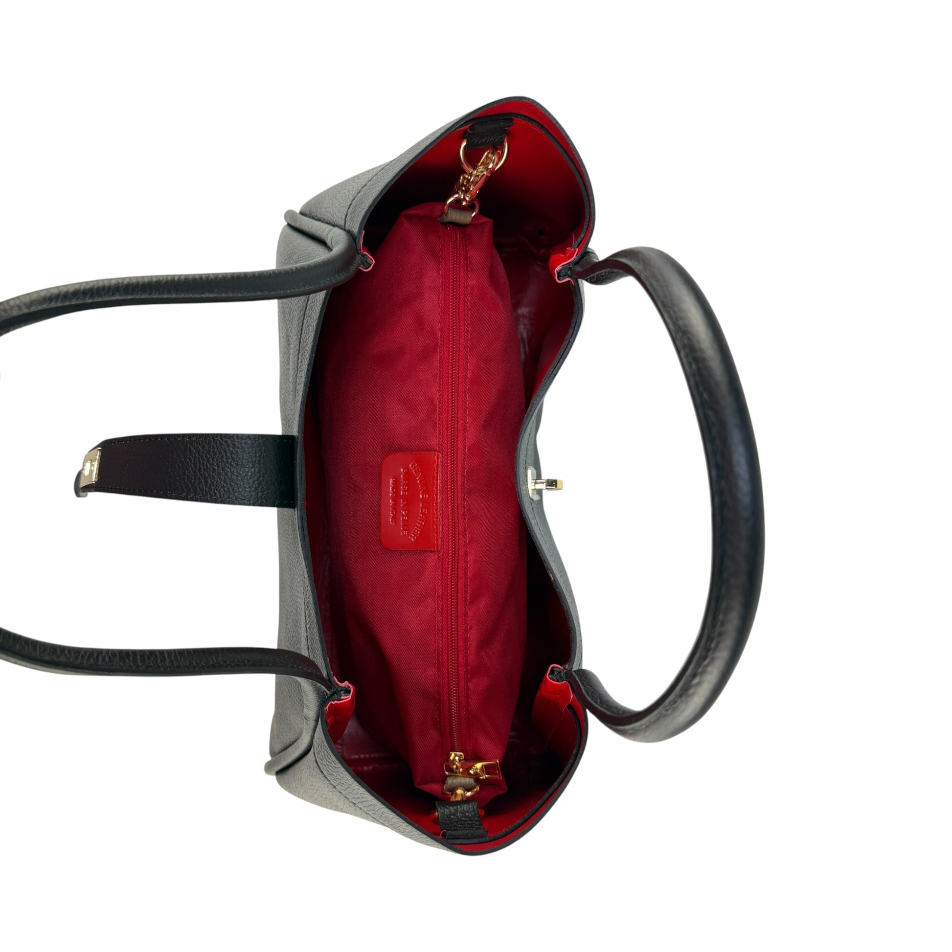 Borsa Tote CLARA - Pelle martellata in borsa a spalla - EmilyHu LOVE