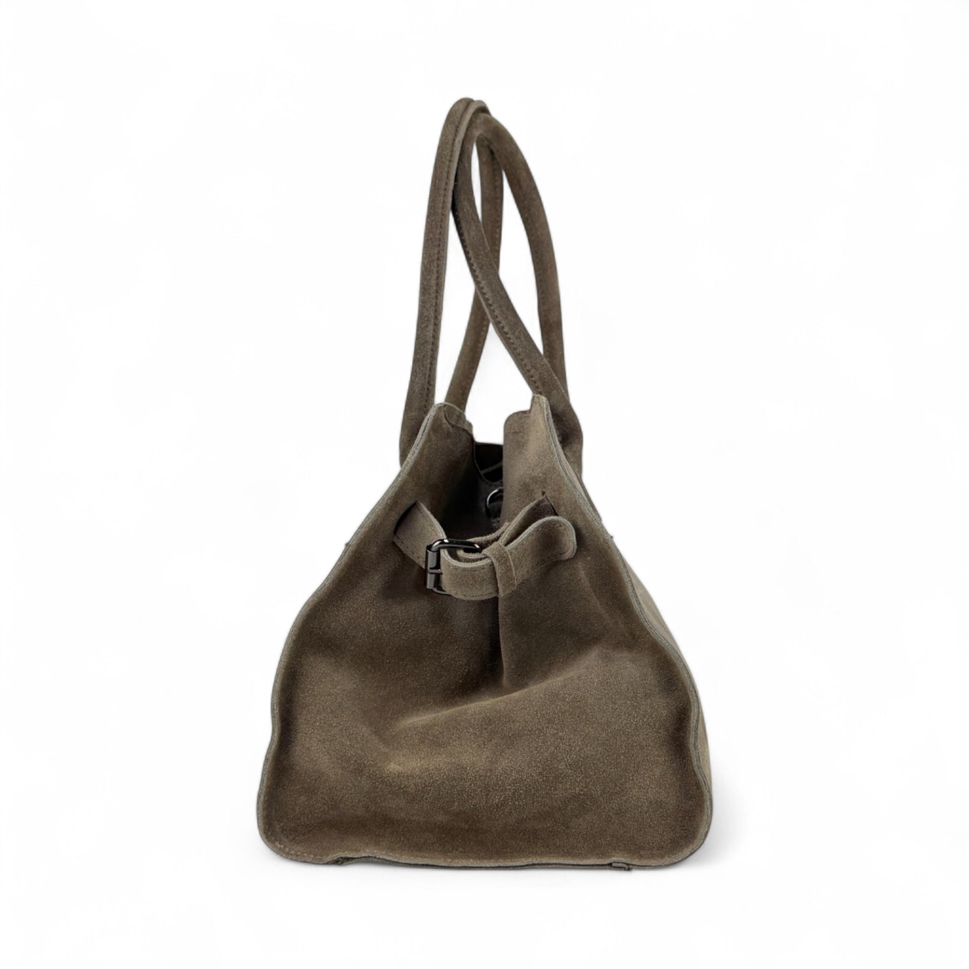 Borsa ATENA - Camoscio in borsa a tracolla - EmilyHu LOVE