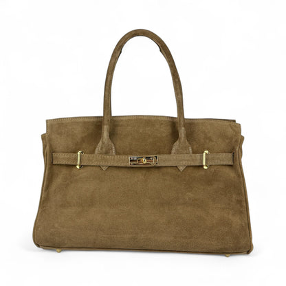 Borsa tote MARIA - Camoscio in borsa a tracolla - EmilyHu LOVE