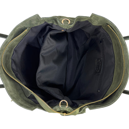 Borsa tote MARIA - Camoscio in borsa a tracolla - EmilyHu LOVE