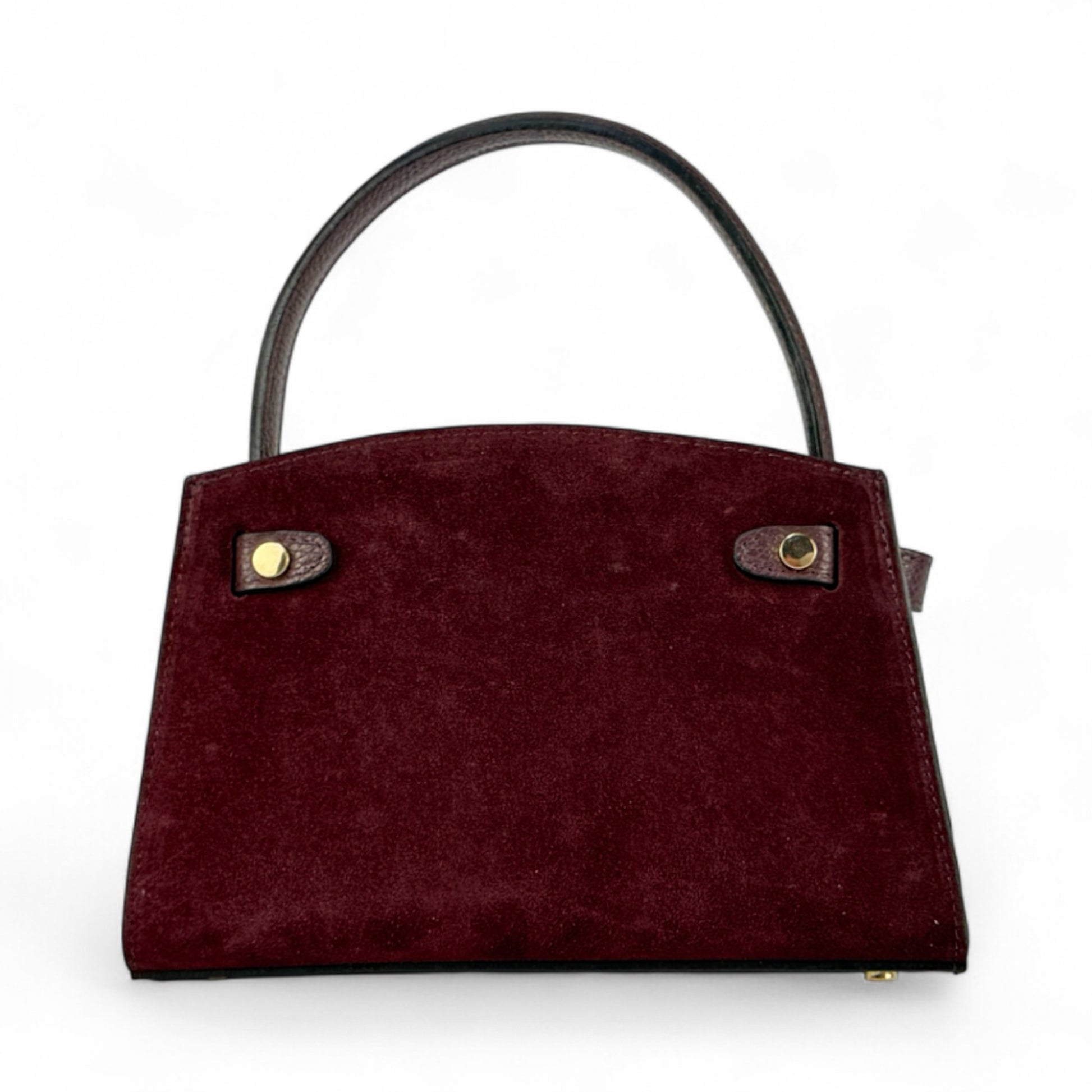 Borsa mini ARIA - Camoscio e pelle in borsa a mano - EmilyHu LOVE