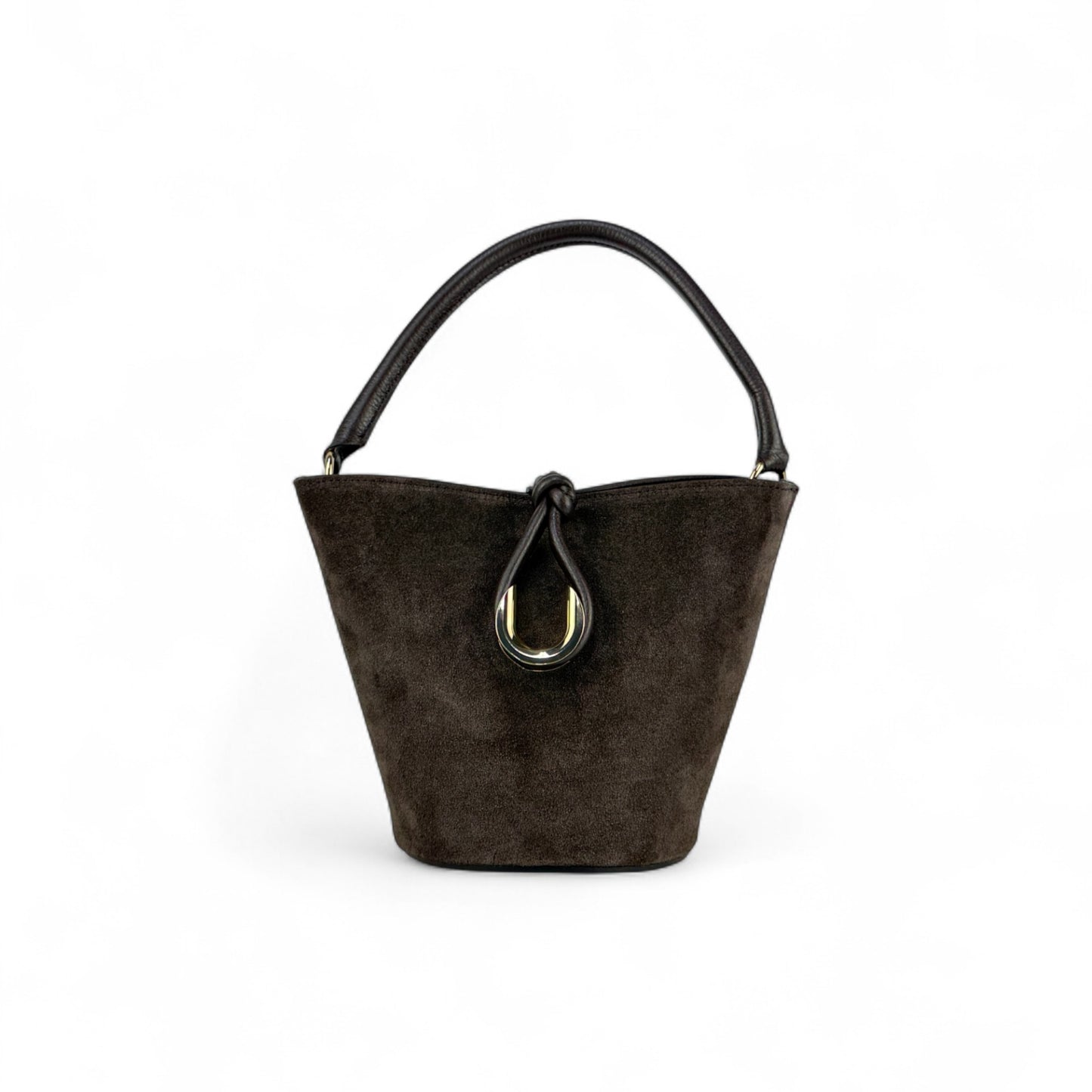 Borsa secchiello STELLA - Camoscio e pelle