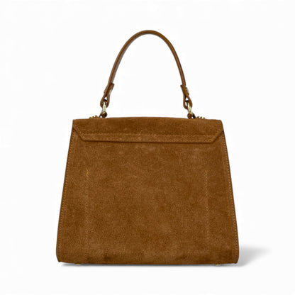 Borsa KATE - Camoscio e Pelle in borsa a mano - EmilyHu LOVE