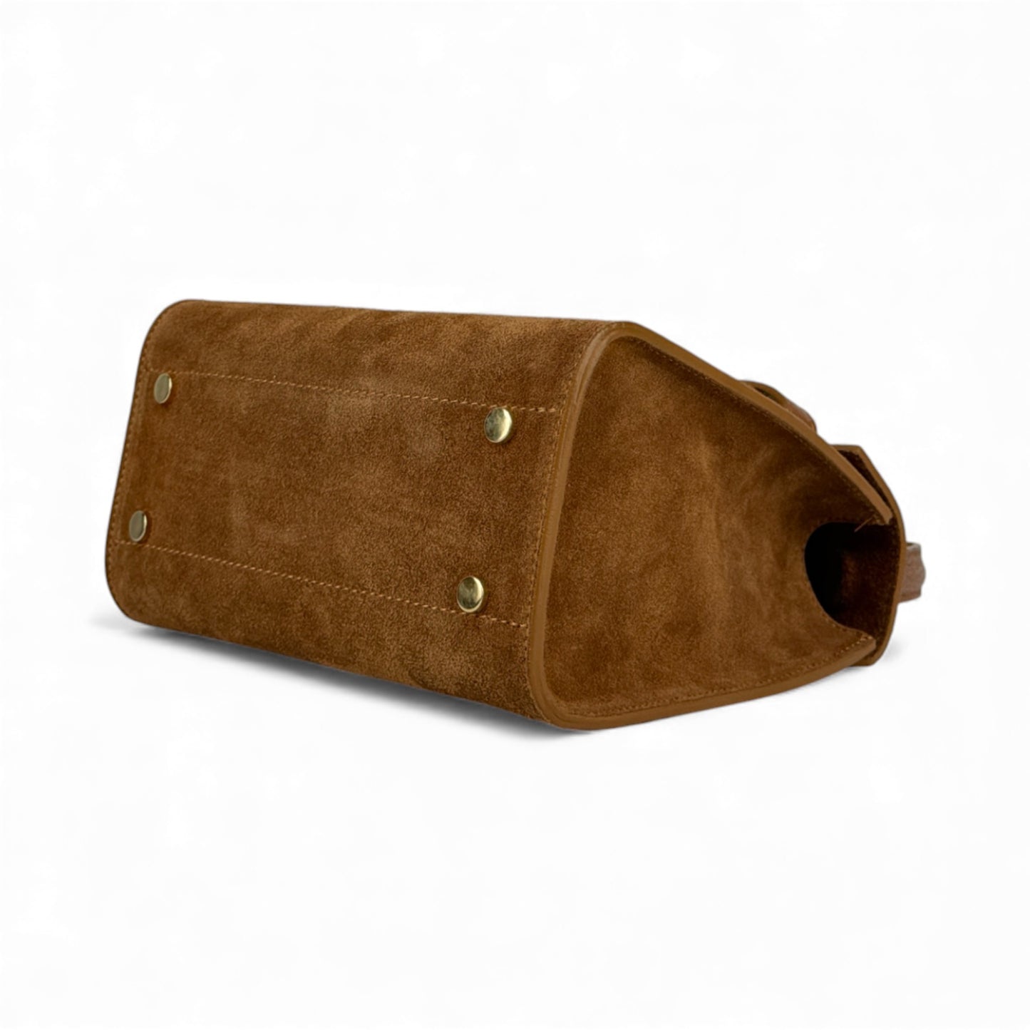 Borsa KATE - Camoscio e Pelle in borsa a mano - EmilyHu LOVE