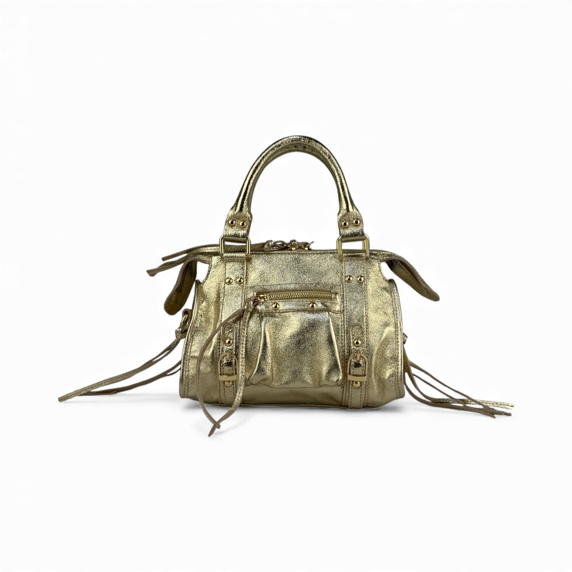 Borsa city mini GIADA - Pelle laminata in - EmilyHu LOVE