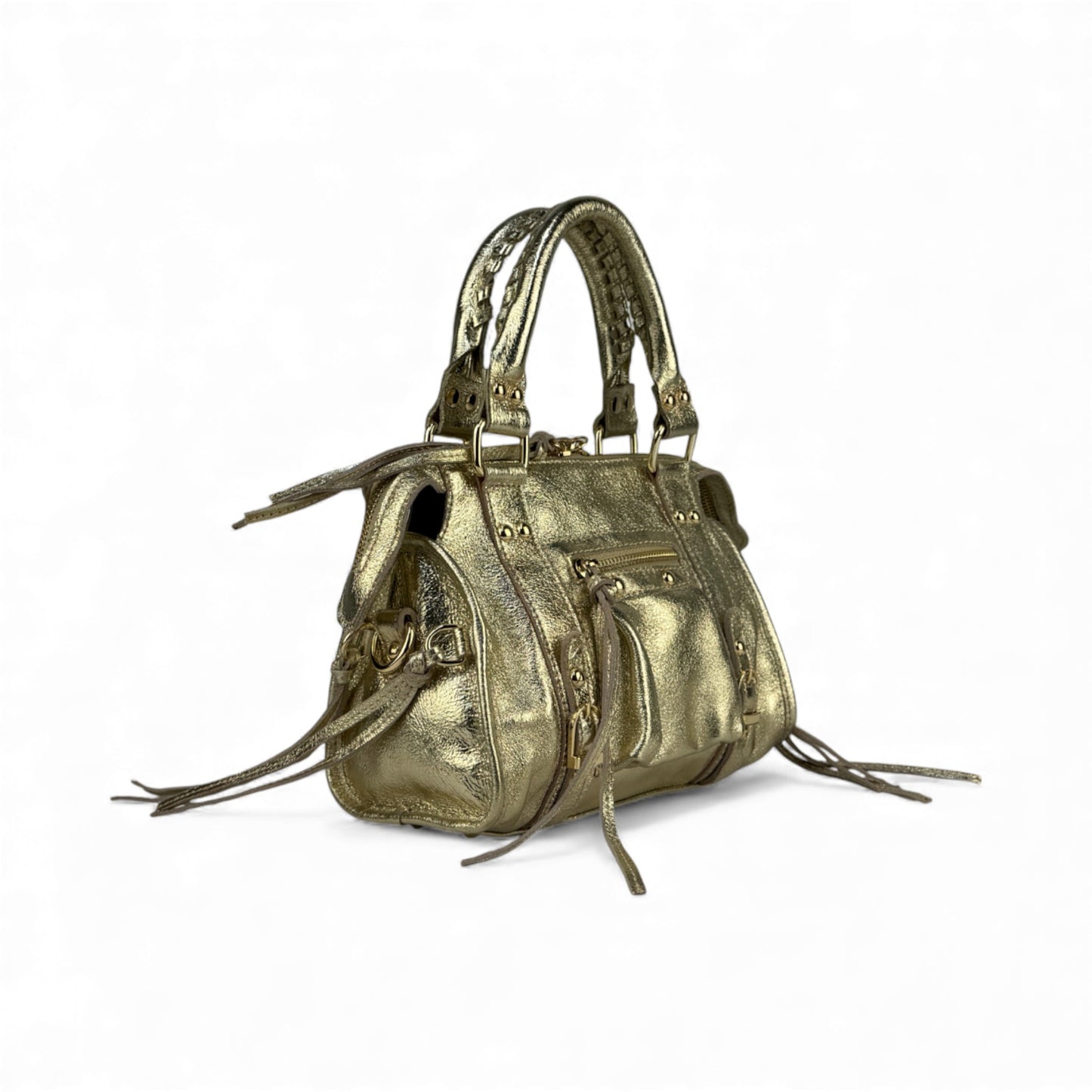 Borsa city mini GIADA - Pelle laminata in - EmilyHu LOVE