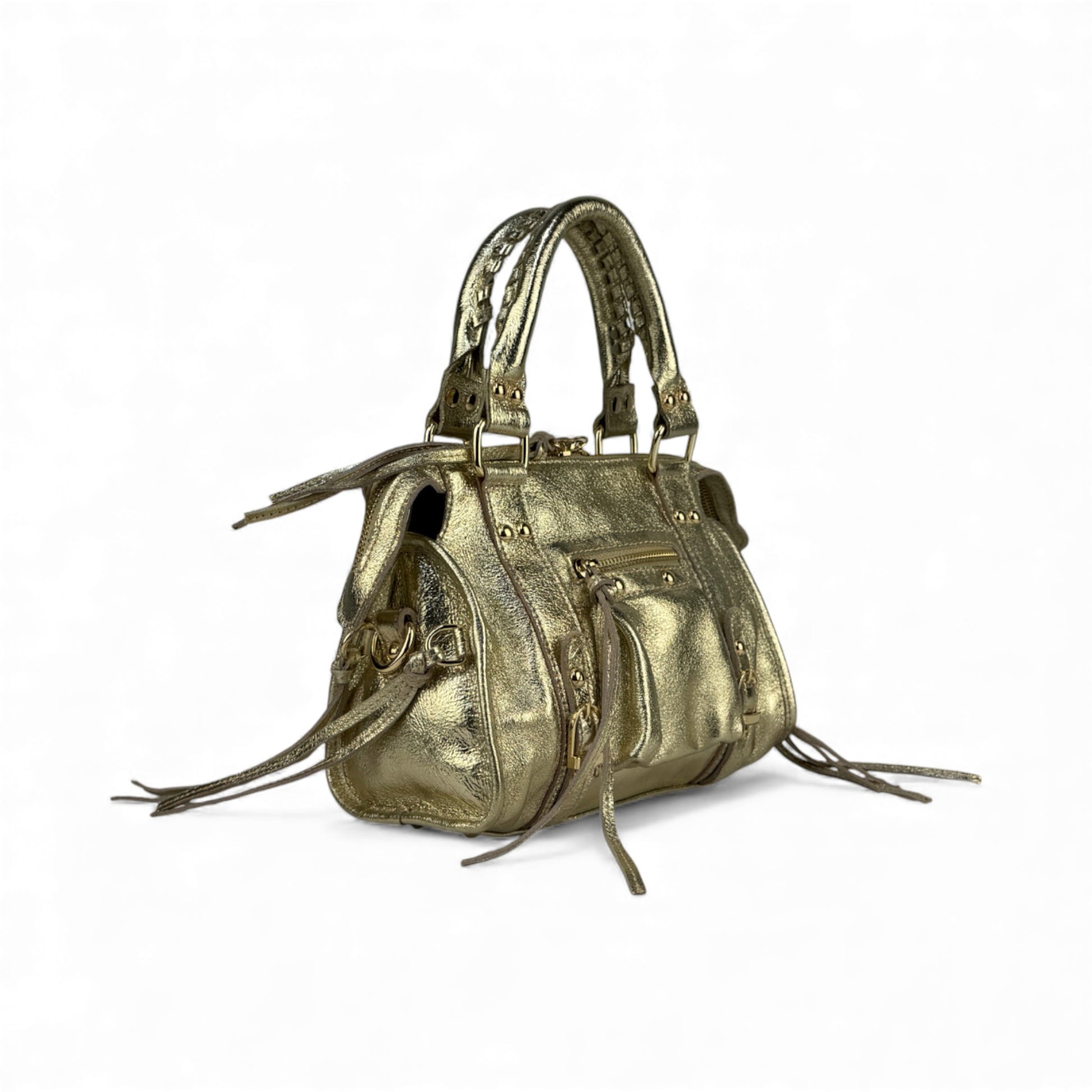 Borsa city mini GIADA - Pelle laminata in - EmilyHu LOVE