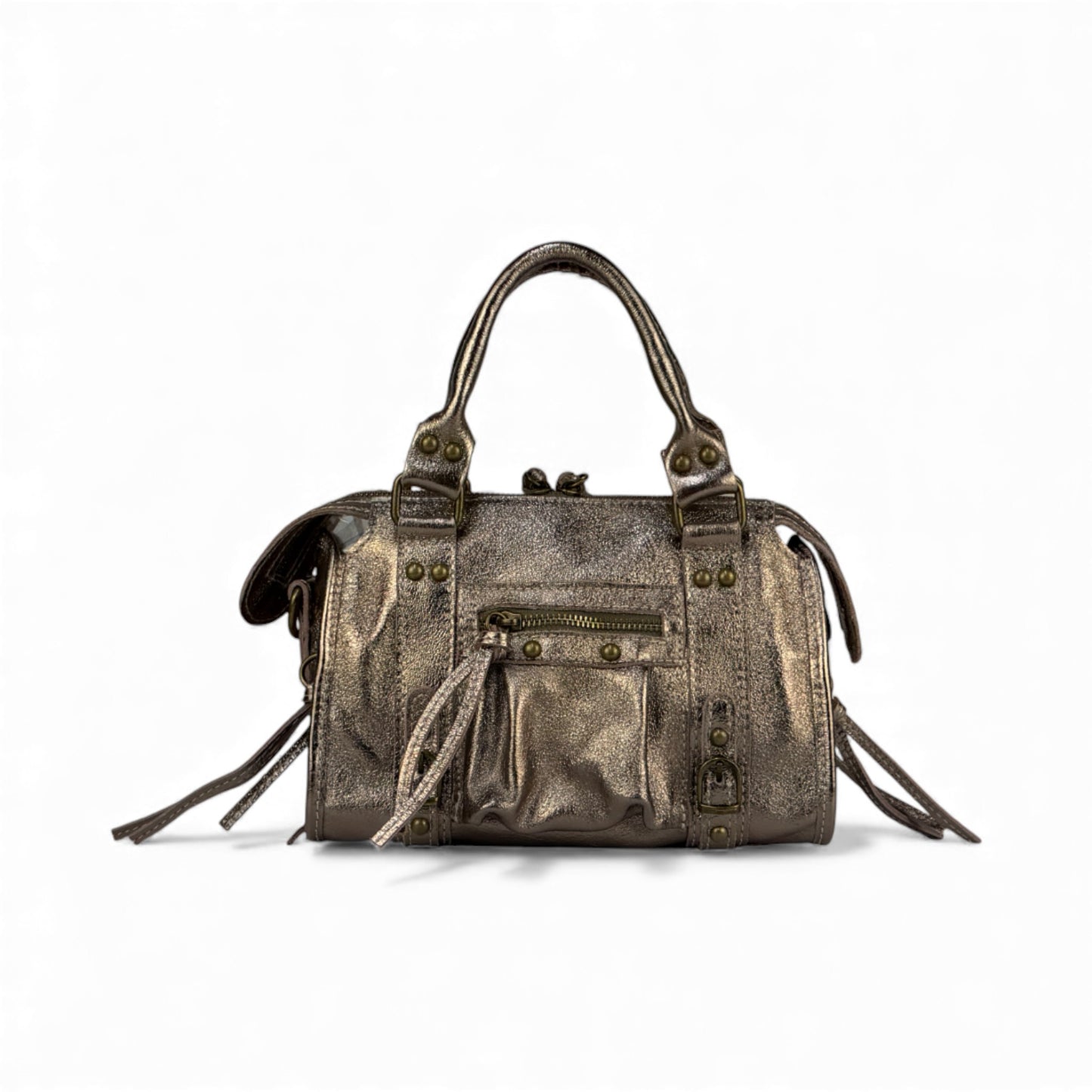 Borsa city mini GIADA - Pelle laminata in - EmilyHu LOVE