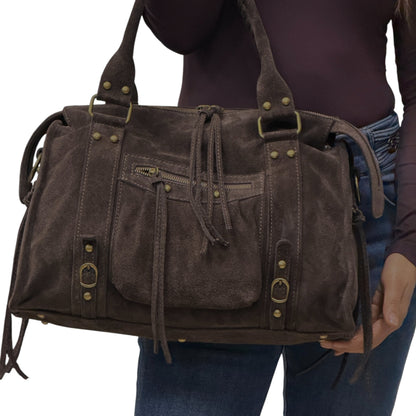 Borsa city Grande GIADA - Camoscio