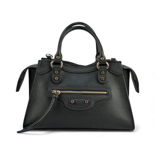 Borsa city NEO - Pelle martellata in borsa a mano - EmilyHu LOVE