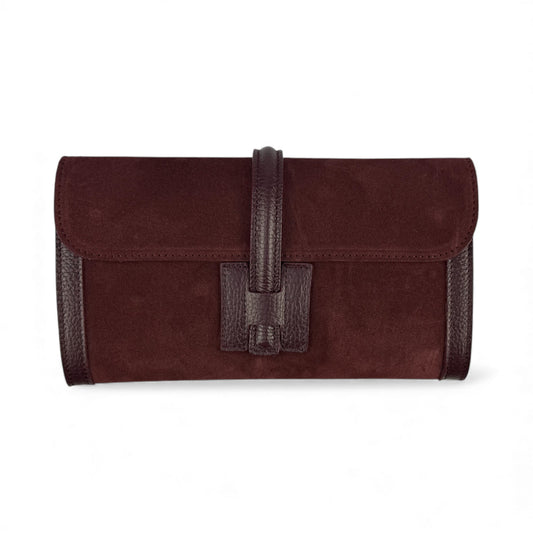 Borsa ECLISSE - Camoscio e pelle in borsa a mano - EmilyHu LOVE