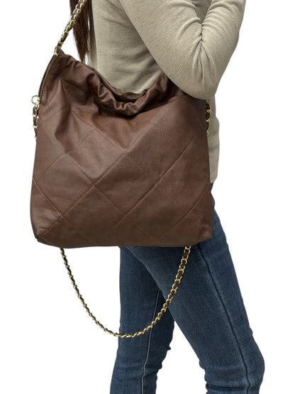Borsa Shopper COCO - Pelle trapuntata in - EmilyHu LOVE