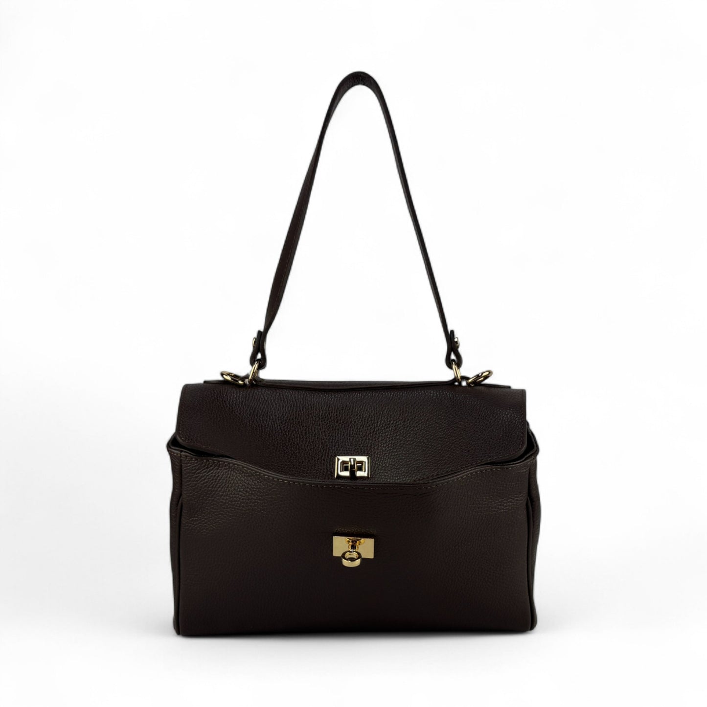 Borsa Spalla LIA in pelle martellata