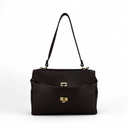 Borsa Spalla LIA in pelle martellata