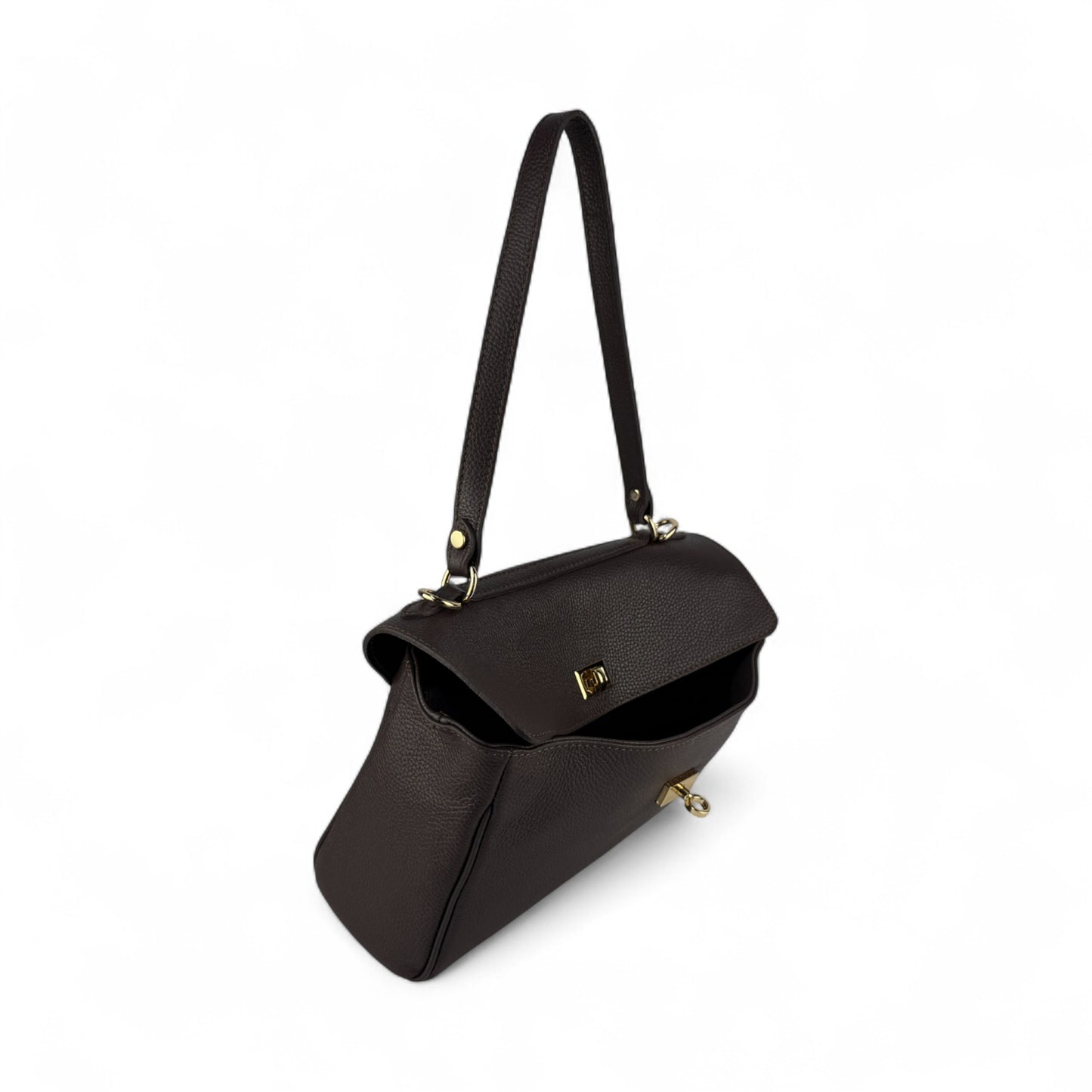 Borsa Spalla LIA in pelle martellata