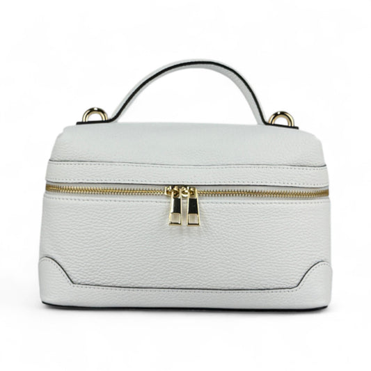 Borsa Boxy AVA in pelle martellata