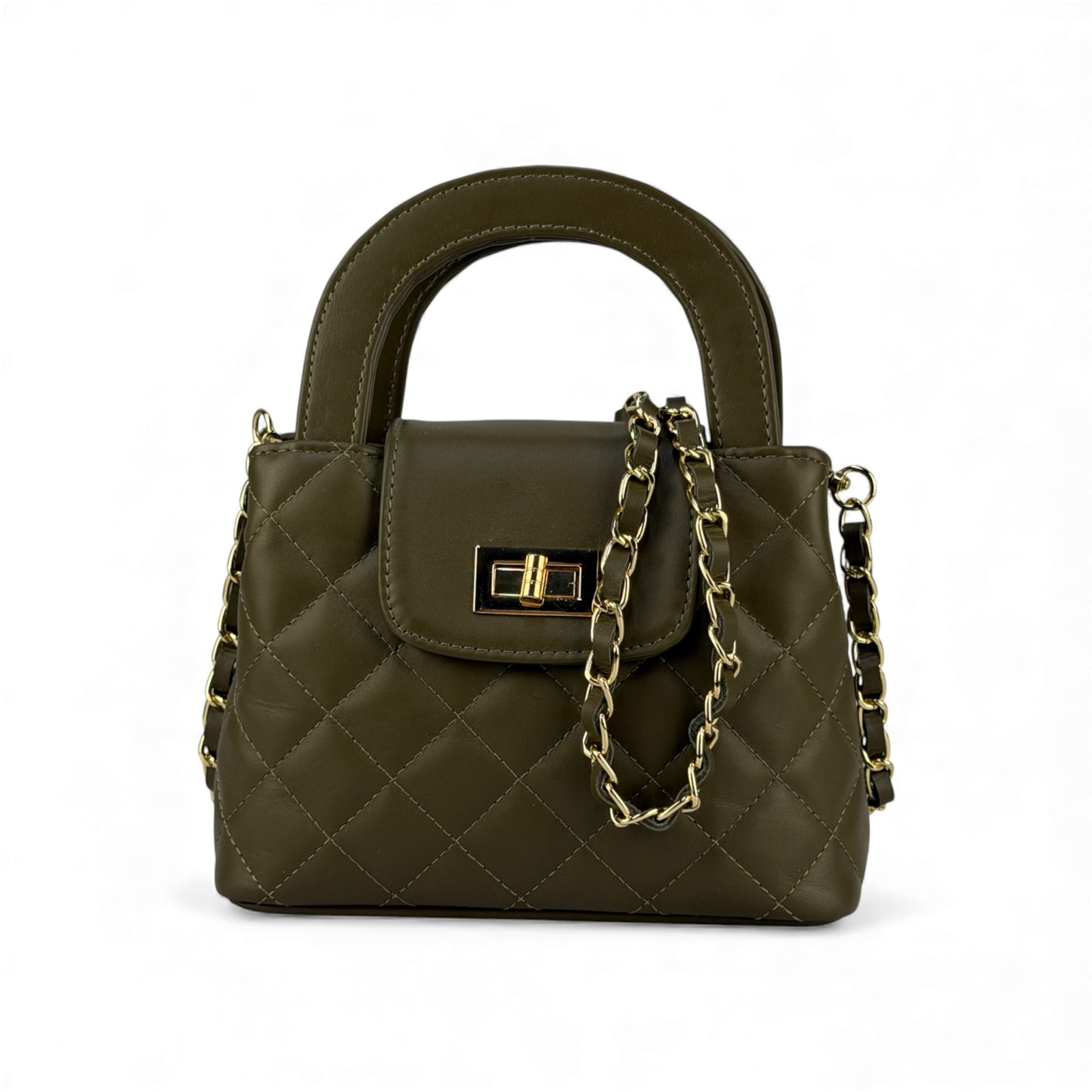 Borsa Mini DORA in pelle trapuntata