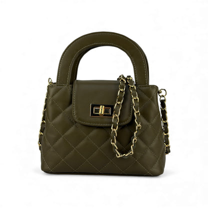 Borsa Mini DORA in pelle trapuntata