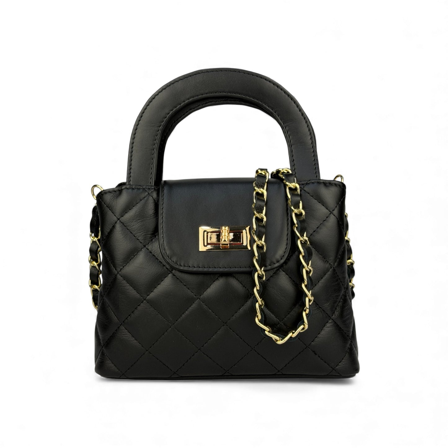 Borsa Mini DORA in pelle trapuntata