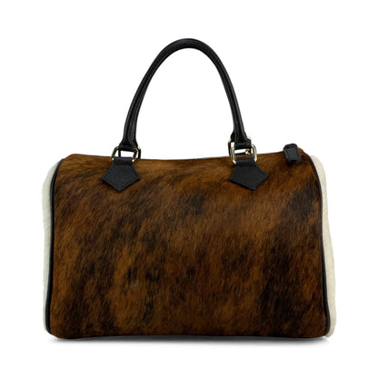 Borsa RENNA in pelle con pelo