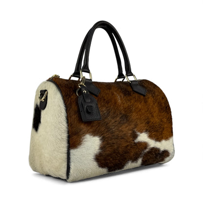 Borsa RENNA in pelle con pelo