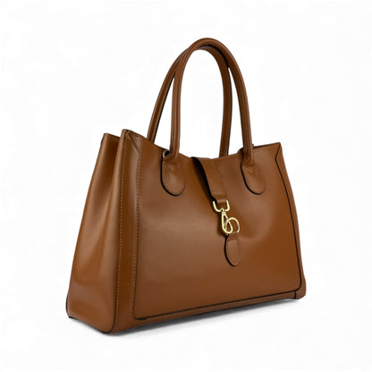 Borsa Tote AURORA in pelle liscia