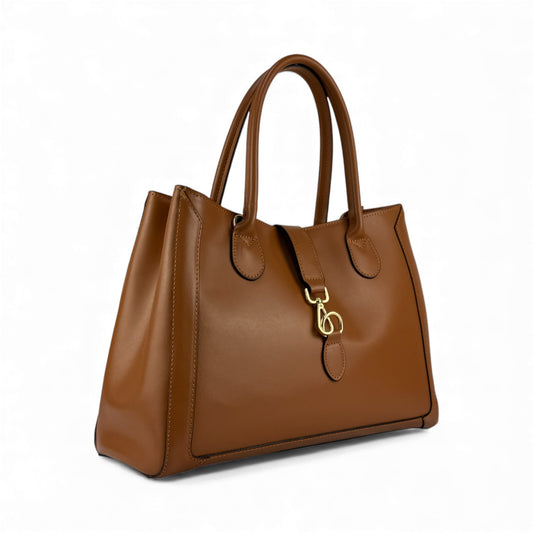 Borsa Tote AURORA in pelle liscia