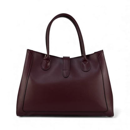 Borsa Tote AURORA in pelle liscia