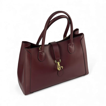 Borsa Tote AURORA in pelle liscia