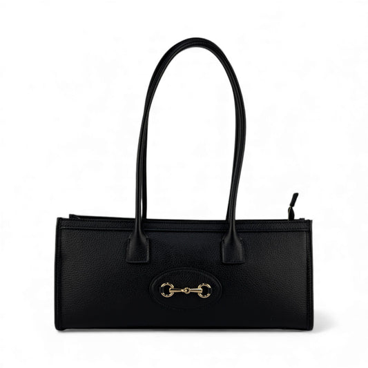 Borsa Baguette GRETA in pelle martellata