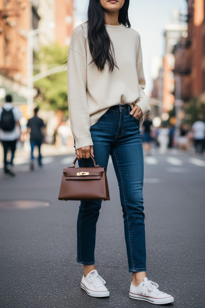 Borsa mini ELISA - Pelle in borsa a mano - EmilyHu LOVE